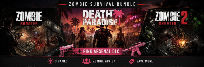 Death Paradise Deluxe & Zombie Shooter Pack