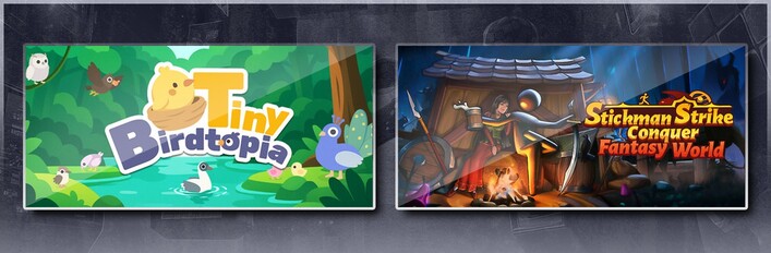 Tiny Birdtopia & Stickman Strikes: Conquer Fantasy World