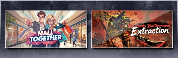 Mall Together & Warlords Battleground: Extraction