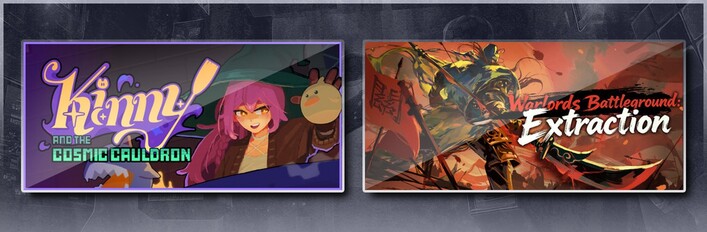 Kinny and the Cosmic Cauldron & Warlords Battleground: Extraction