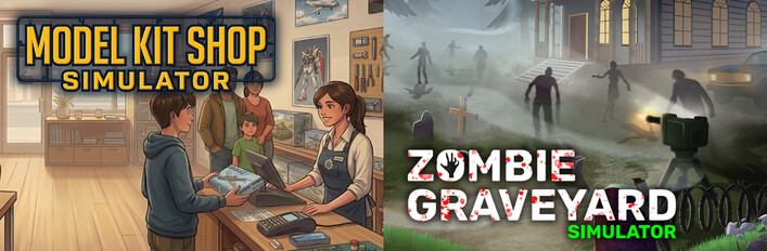 Zombie in the Model Kit Shop
