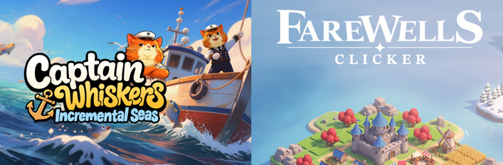 ⚓️Captain Whiskers: Incremental Seas + Farewells Clicker🏠