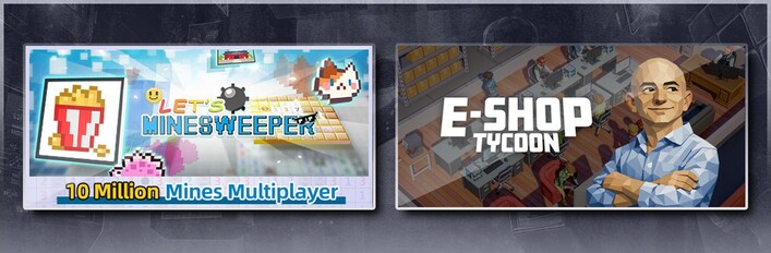 Let's Minesweeper & E-Shop Tycoon