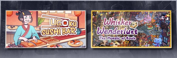 Ugoku Sushi Bar & Whisker Wanderlust: The Mosaic of Souls