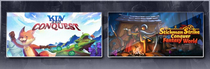 Kin and Conquest & Stickman Strikes: Conquer Fantasy World