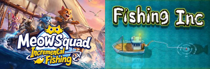 🐱Meow Squad: Incremental Fishing X Fishing Inc🎣