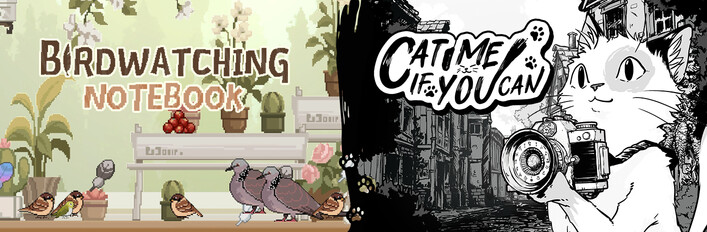 Birdwatching Notebook x Cat Me If You Can