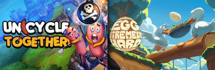 Unicycle Together + An Eggstremely Hard Game