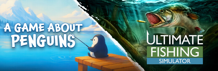 Penguins x Ultimate Fishing Simulator
