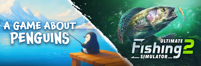 Penguins x Ultimate Fishing Simulator 2