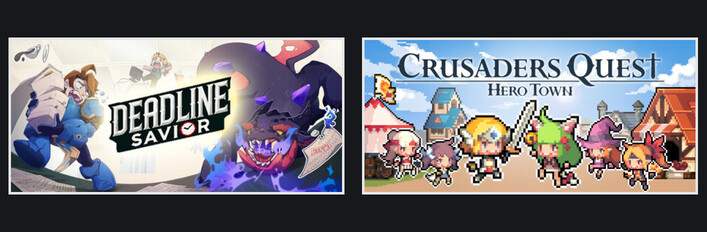 Deadline Savior + Crusaders Quest : Hero Town