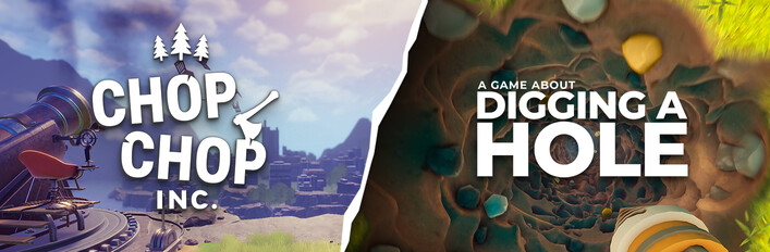 Chop Chop Inc. x A Game About Digging A Hole