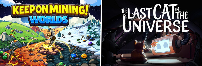 ⛏️ Keep on Mining! - Worlds × The Last Cat in the Universe 🐱