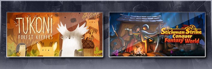 Tukoni: Forest Keepers & Stickman Strikes: Conquer Fantasy World