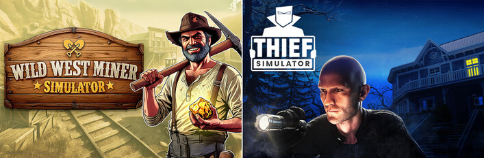 Thief Simulator & Wild West Miner Simulator