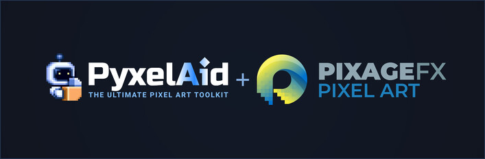 PyxelAid + PixageFX Pixel Art