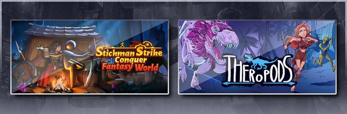 Stickman Strikes: Conquer Fantasy World & Theropods