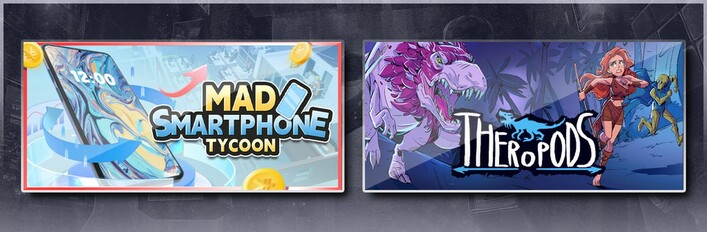 Mad Smartphone Tycoon & Theropods