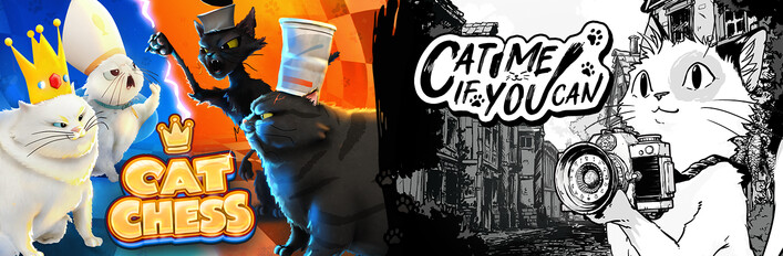 Cat Chess x Cat Me If You Can