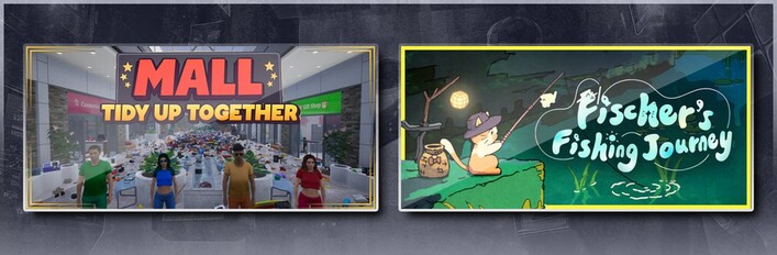 Mall: Tidy Up Together & Fischer's Fishing Journey