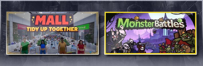 Mall: Tidy Up Together & Monster Battles