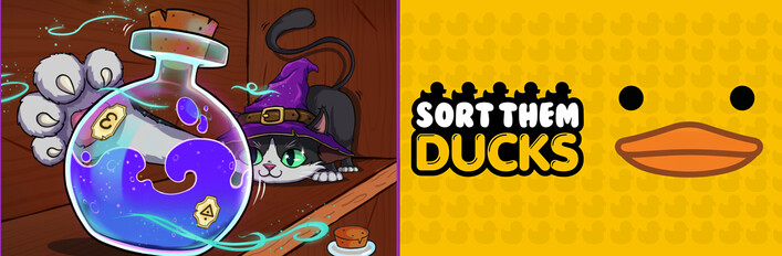 Shelve the Potions! X Sort Them Ducks