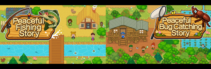 Peaceful Fishing Story + Peaceful Bug Catching Story Bundle