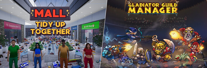 Mall Tidy Up Together - Gladiator Guild Manager