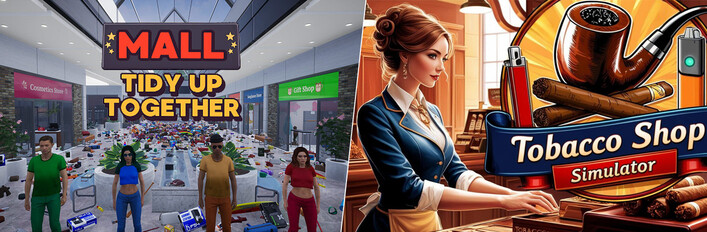 Mall Tidy Up Together - Tobacco Shop Simulator