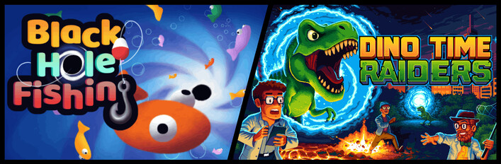 Black Hole Fishing x Dino Time Raiders