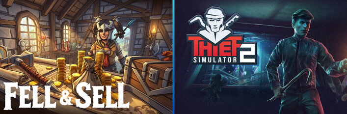 Fell & Sell and Thief Simulator 2