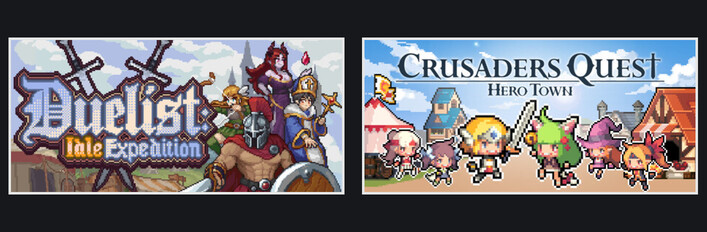Duelist: Idle Expedition + Crusaders Quest : Hero Town