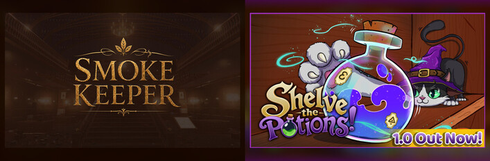 Smoke Keeper X Shelve the Potions!