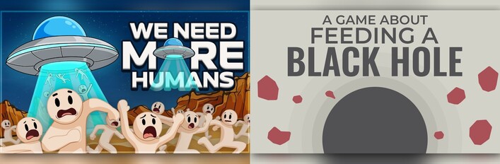 We Need More Humans! x A Game About Feeding a Black Hole