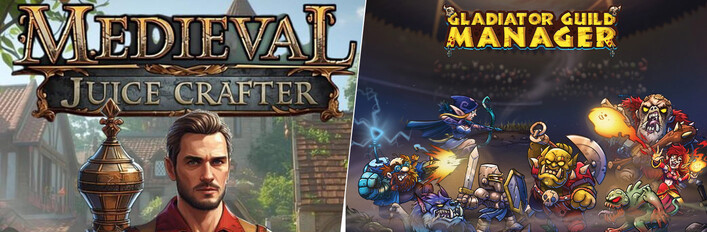 Medieval Juice Crafter - Gladiator Guild Manager