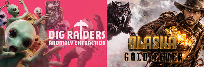 Alaska Gold Fever & DIG Raiders: Anomaly Extraction