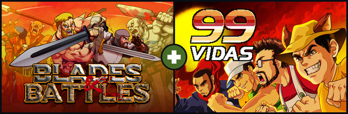 QUByte Beat 'Em Up Legacy: 99Vidas & Blades Bundle