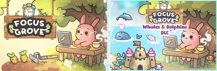 Focus Grove x Focus Grove - Whales & Dolphins DLC