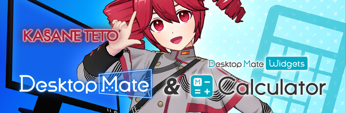 Desktop Mate & Widgets: Kasane Teto DLC Bundle