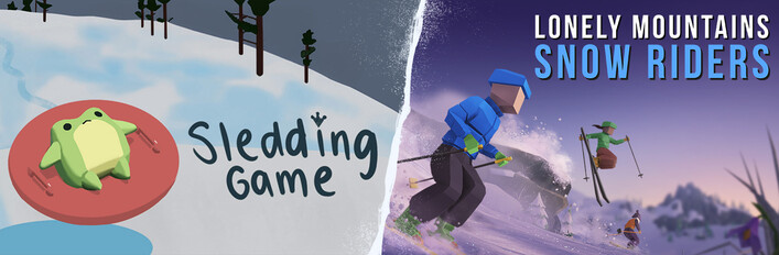 Sledding Game & Lonely Mountains: Snow Riders