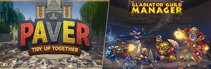 Paver Tidy Up Together - Gladiator Guild Manager