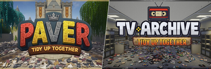 Paver Tidy Up Together - TV Archive Tidy Up Together