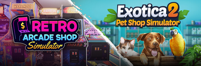 Retro Arcade Shop Simulator x Exotica 2