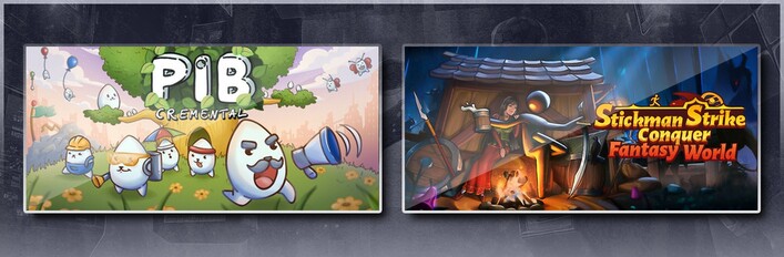 Pibcremental & Stickman Strikes: Conquer Fantasy World