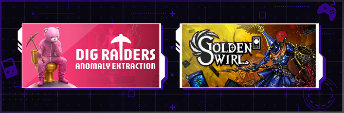 DIG Raiders X Golden Swirl