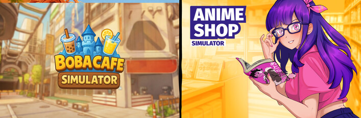 Anime Shop x Boba Cafe