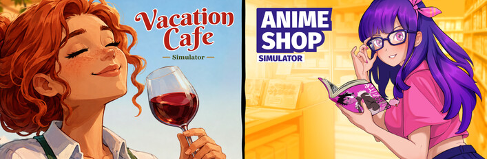 Anime Shop x Vacation Cafe