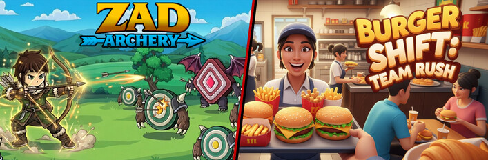 Zad Archery x Burger Shift: Team Rush