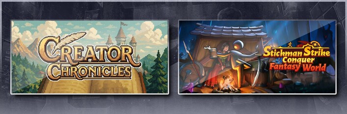 Creator Chronicles & Stickman Strikes: Conquer Fantasy World