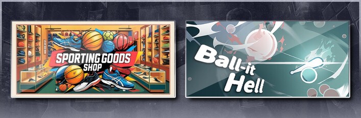 Sporting Goods Shop & Ball-it Hell